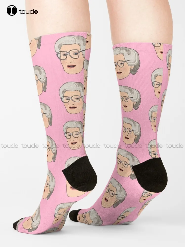 

Mrs Doubtfire | Dear Robin Williams Dude Looks Like A Lady Socks Socks Men Personalized Custom 360° Digital Print Gift Harajuku
