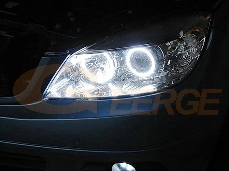 메르세데스 벤츠 C 클래스 W204 C204 S204 2007 2008 2009 2010 2011 울트라 브라이트 COB LED 엔젤 아이 키트 헤일로 링