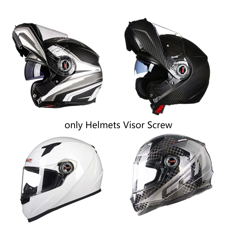 

Motorcycle Helmet Screw, Off-Road Helmet Special Screws for Sun Visor Fixing for FF370/358/386/394/325/396