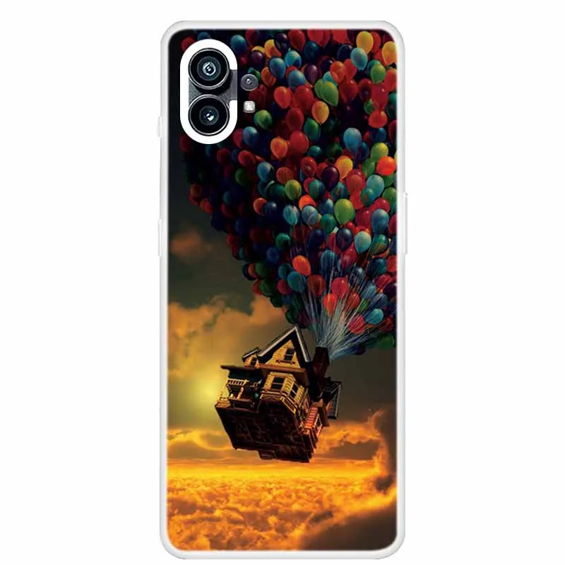 Clear Shockproof Soft TPU Silicone Phone Case - Fashionable Back Cover Design