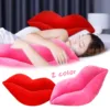 30cm Creative Sale Lip Shaped Pillows Solid Color Cute Soft Plush Home Decoration Throw Pillow Sofa Waist Cushion Valentine Gift 1