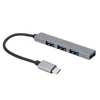 Type-C To 4 Usb Hub Expander Ultra-Thin Mini Portable 4-Port Usb 3.0 Hub Usb Power Interface For Mac-Book Laptop Tablet Comput 2