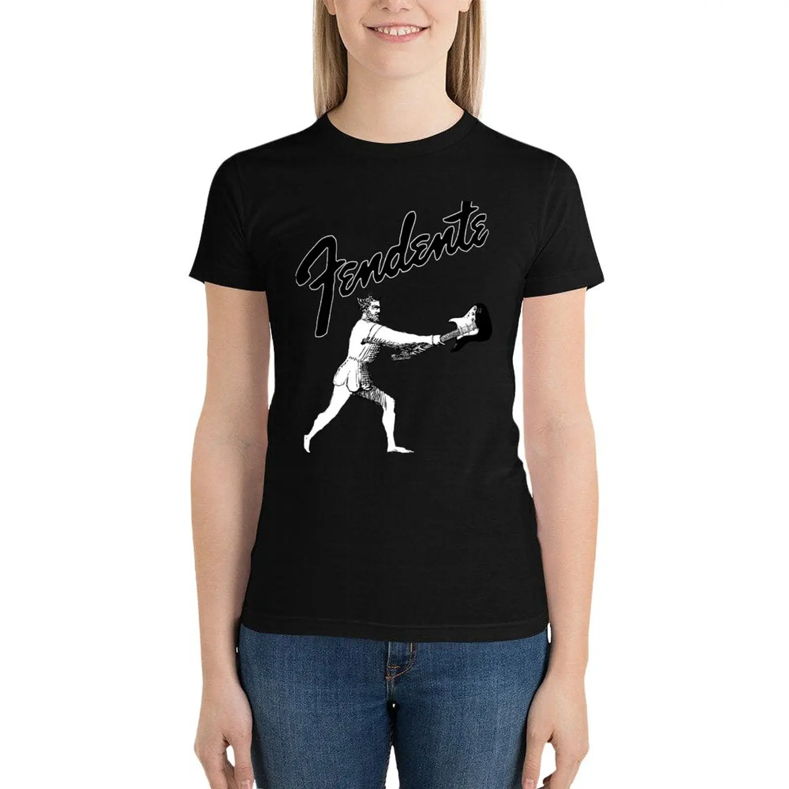 

Fiore's Fendente T-Shirt aesthetic clothes korean fashion cute clothes Womens graphic t shirts