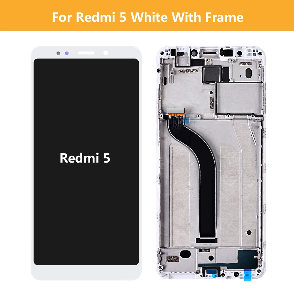 Écran LCD + Tactile Pour Xiaomi Redmi 5 Plus - Noir - Neuf Sous Emballage D'origine