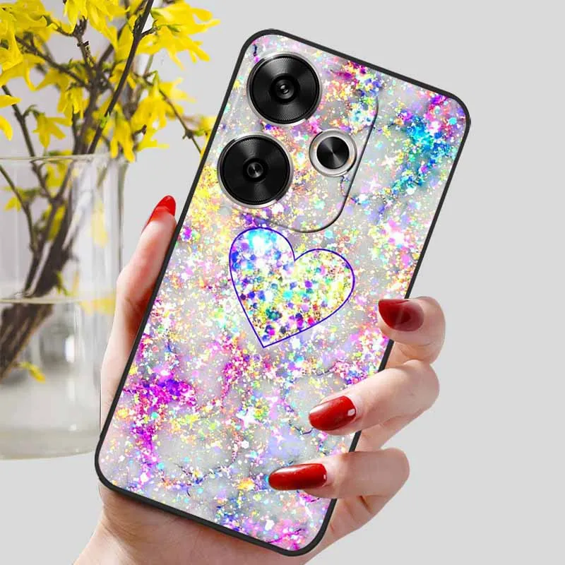Sleek Black Silicon TPU Shockproof Phone Case Cover