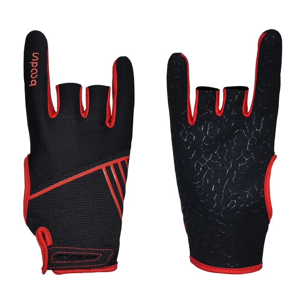 

Boodun 1 Pair Men Women Bowling Glove Anti-Skid Soft Sports Bowling Ball Gloves Bowling Mittens Bowling Accessories