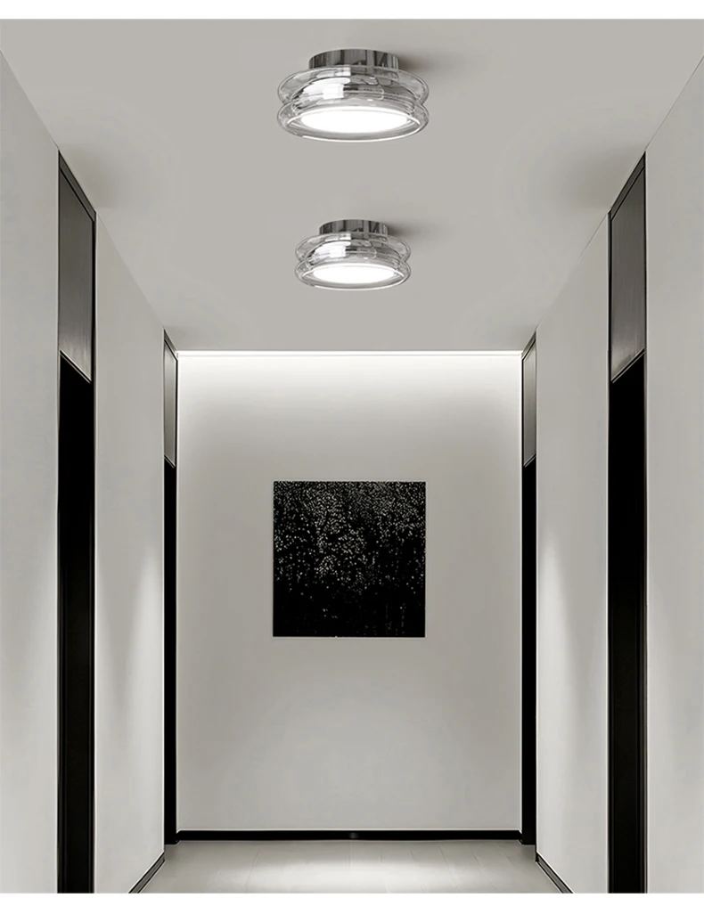 Description Picture 6 of itemMinimalist Aisle Recessed Led Ceiling Light Entrance Light Ins Modern Cloakroom Corridor Aisle Light Balcony Light Entry Light