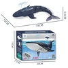 Remote Control Water Spraying Electric Shark Biomimetic Whale Swimming Toy Rc Simulation Whale Model Rechargeable Children's Toy 3