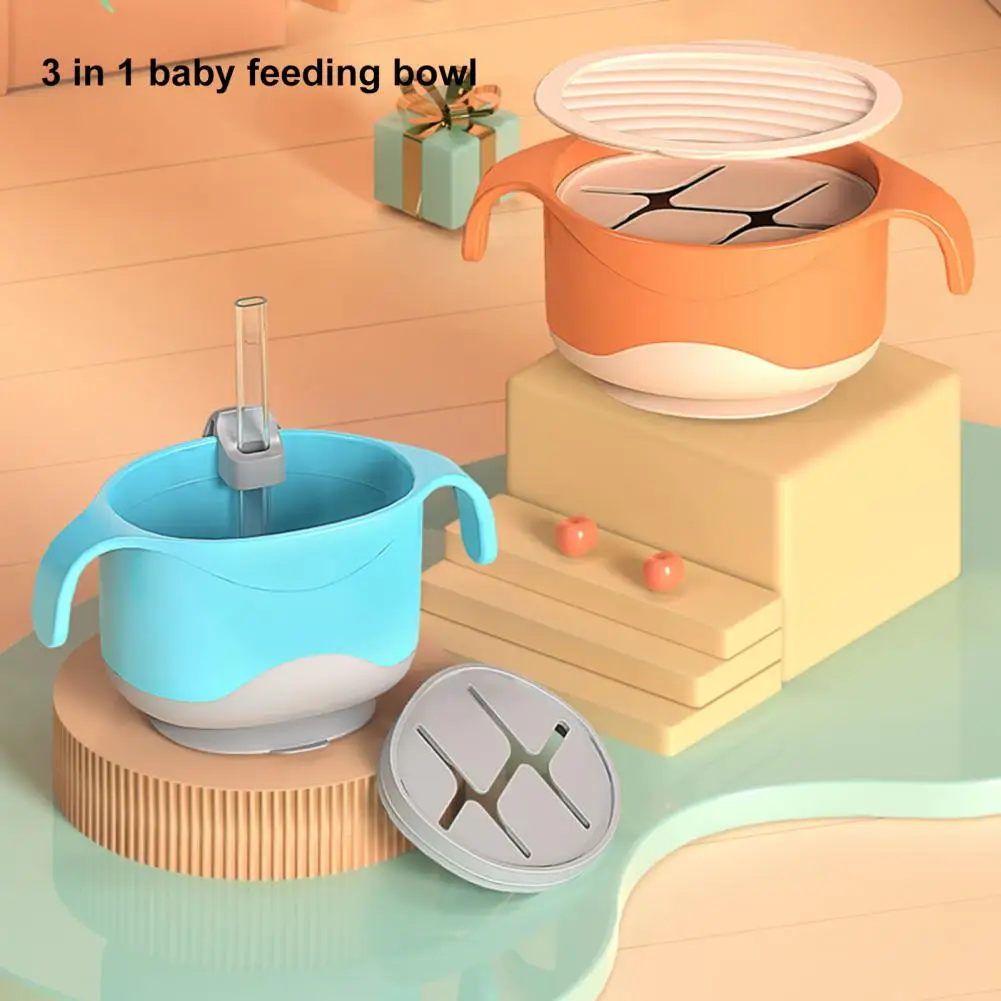 

Baby Serve Bowl Professional Suction Cup Large Capacity Toddlers Complementary Food Snack Bowl Kitchen Supplies