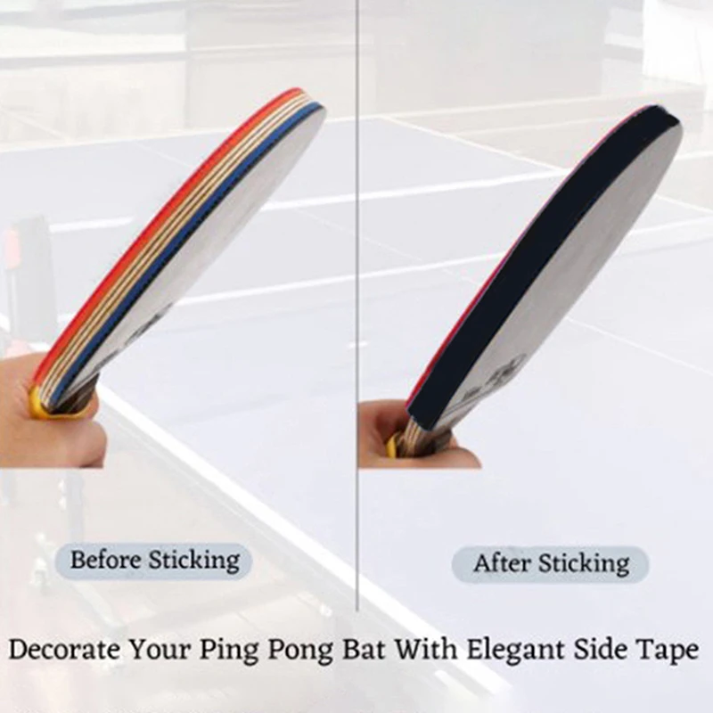 

Racket Protective Glue Super Thick Edge Tape For Table Tennis Racket Side Protector Ping Pong Bat Protective Tape Crashworthy