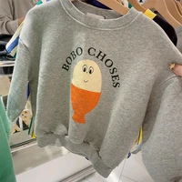 2025 New Spring Summer Korean Kids Clothes Sweatshirts Set Baby Boys Girls Outwear Hooded Jackets Sweatpant Children's Clothings 2