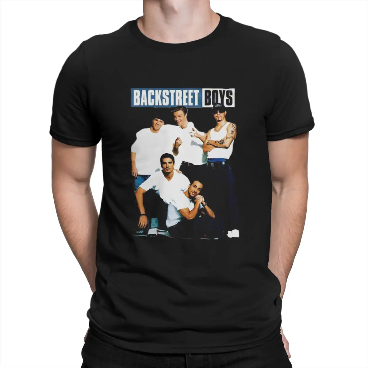 

Backstreet Boys Men's TShirt The Best Band In The Universe In 1998 Distinctive T Shirt Graphic Sweatshirts New Trend