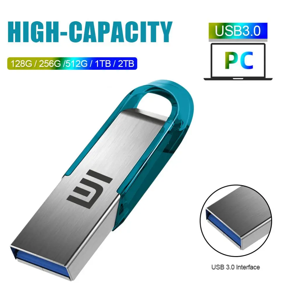 Xiaomi 2TB U Disk Mini Pen Drive USB Memory USB Flash Drives Type C Usb3.0 Waterproof Pendrive Metal Memoria Usb Disk