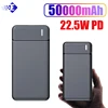 50000mAh High Capacity Power Bank 120W Fast Charging Powerbank Portable Battery Charger For iPhone Samsung Huawei 1