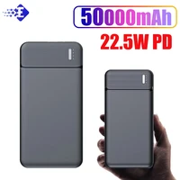 50000mAh High Capacity Power Bank 120W Fast Charging Powerbank Portable Battery Charger For iPhone Samsung Huawei 1