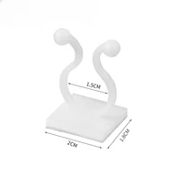 10/30/50pcs Home Garden Plant Climbing Wall Fixture Clips Rattan Vine Fixer Self-Adhesive Plant Climbing Wall Fixed Buckle Hook 6