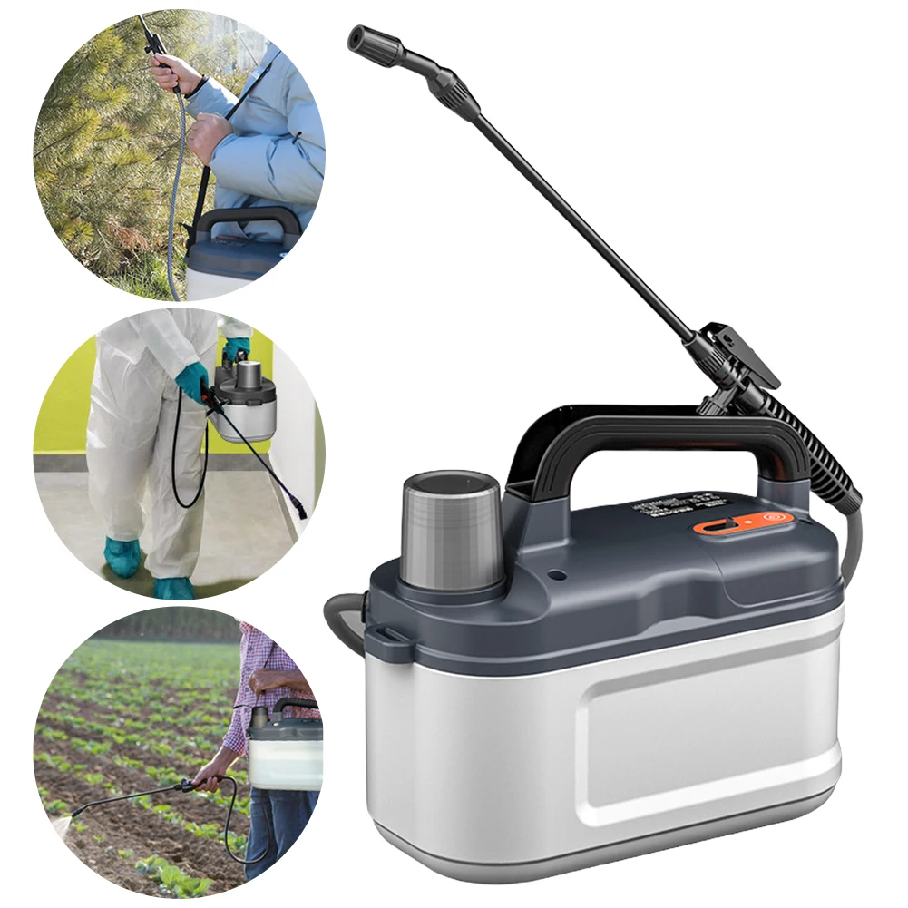 4L Electric Sprayer with 2000mAh Rechargeable Battery Battery Powered Sprayer Plant for Garden Lawn and Other Cleaning