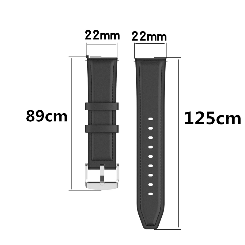 Premium Leather Smartwatch Wristband Bracelet
