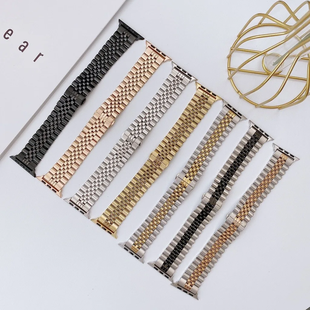 รูปสินค้า สายสแตนเลส Apple Watch 45-42 มม. ทนทานสวยหรู