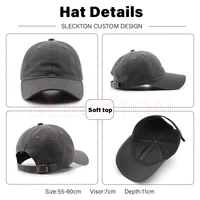 SLECKTON Custom Logo Baseball Cap for Men and Women DIY Print Letter Embroidery Summer Sun Hat Brand Design Wholesale Unisex 2