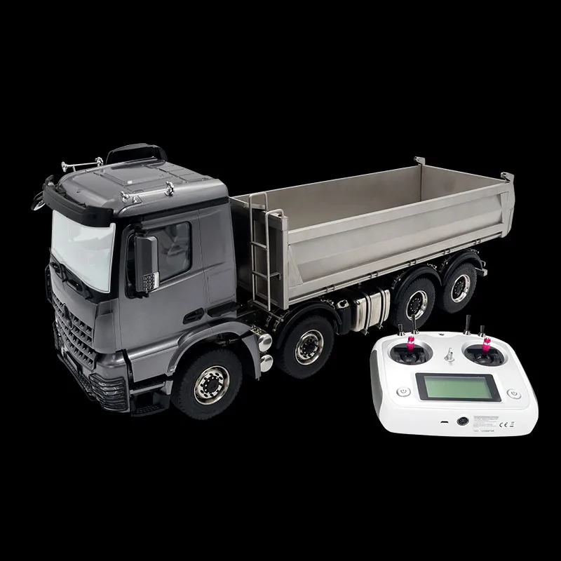 

JDMODEL 1/14 8x8 Hydraulic RC Dumper Truck Tipper Painted Assembled Model W/O Sound Lights Tamiyay 176 Boys Toys Gifts TH19714