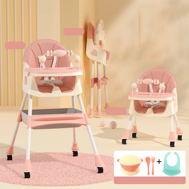 4-in-1 Foldable High Chair 1