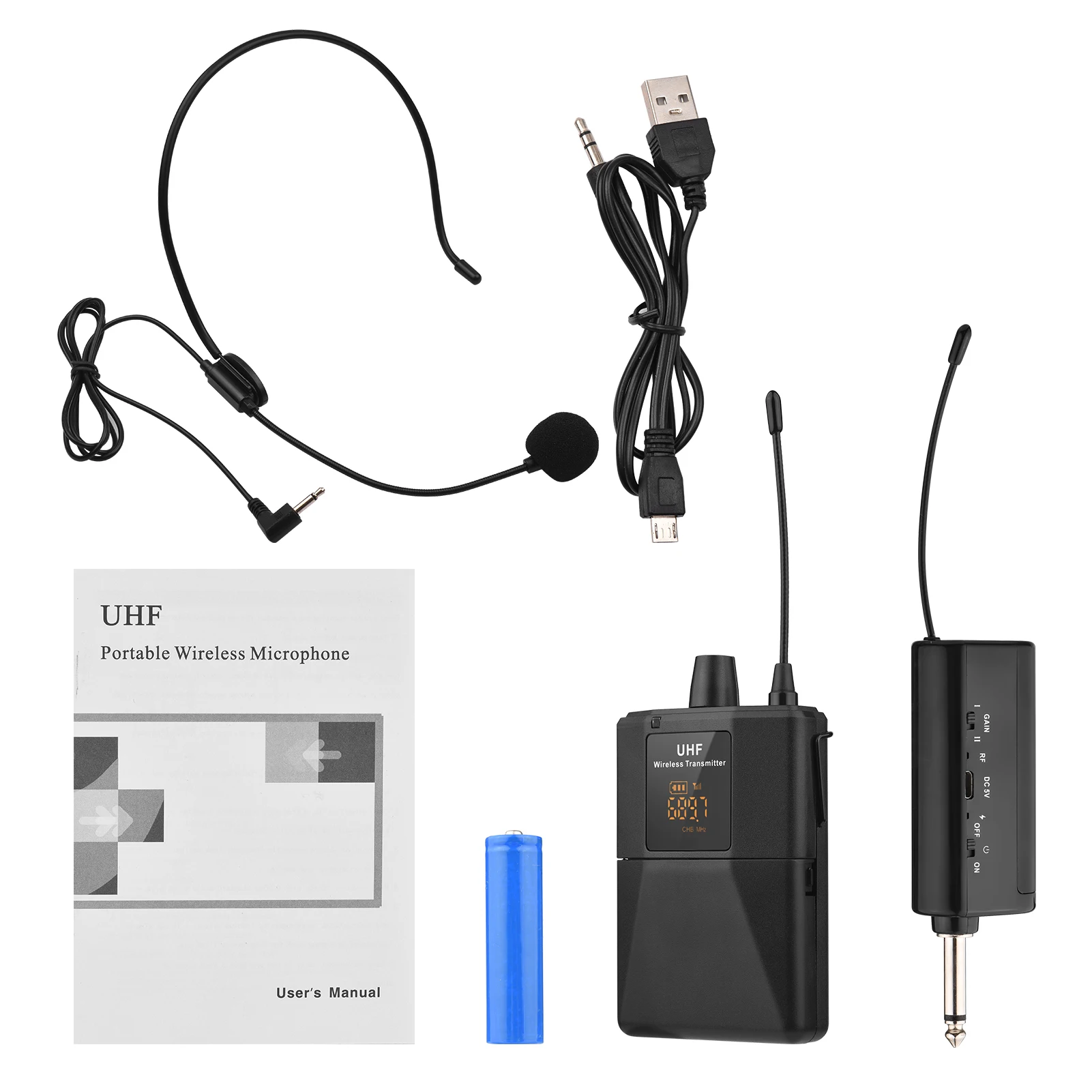 Ricevitore XLR Aux Missouri 3000 - Sistema Microfonico Wireless VHF Doppio Lavalier Ricevitore Microfono Con XLR Ricevitore XLR Aux Missouri 3000 - Sistema Microfonico Wireless VHF Doppio Lavalier Ricevitore Microfono Con XLR