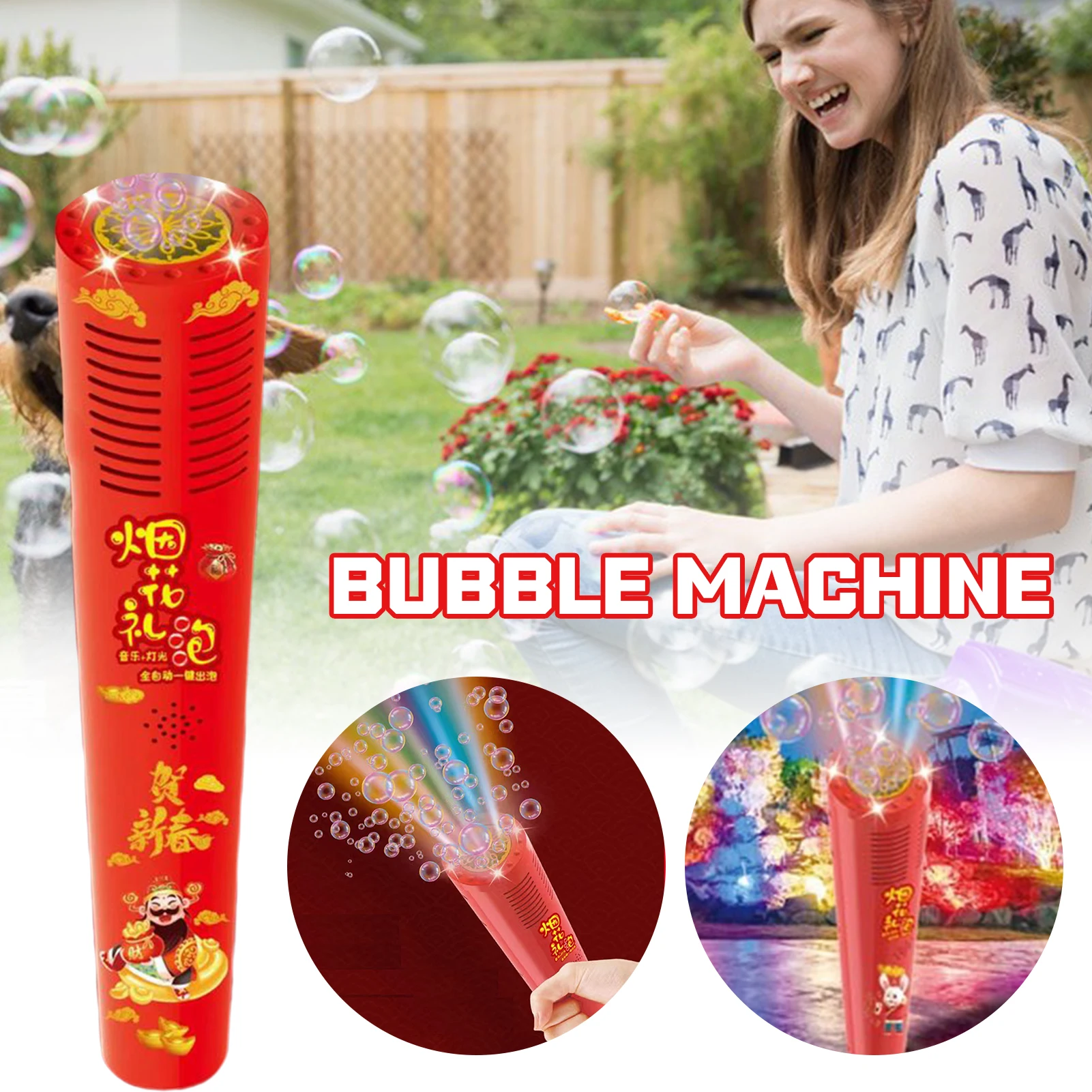 Multi-hole-Firework-Bubble-Machine-Colorful-Bubble-Blower-Toys-With ...