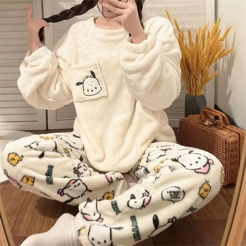 Pantalon pyjama Hello Kitty pyjama anime Kawaii costume de loisirs