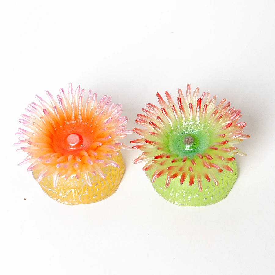 Realistic Coral Sea Anemones Educational Miniature Collection