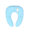 Travel On A Toilet Seat Non-Slip Suction Cups  Folding Travel Potty Seat Portable For Fits Round Oval Toilets Tourist Carry-On 6