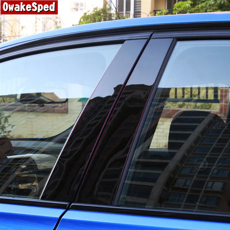 Наклейки на окно автомобиля BC декоративная накладка для BMW E70 E71 F20 E84 F48 E60 F10 F07 E90 F30