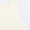 TRAF 2024 Woman Knit Vest Top Female Button Sleeveless Vest Women Summer Knitted Women's Tailored Vest Elegant Woman Coat 4