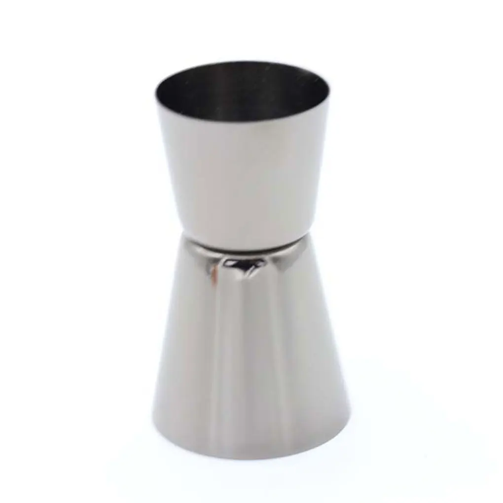 Stainless Steel Bar Pub Jigger Cocktail Whiskey Drink Measuring Cup Dual  Ends 15ml/30ml, Silver 