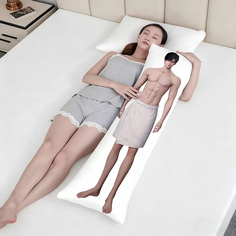 게임 러브 앤 딥스페이스 제인 베개 케이스 사무실 침실 소파 홈 장식에 적합 긴 쿠션
