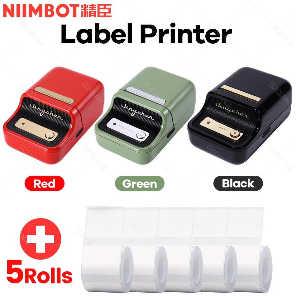 Niimbot B21 Label Maker Printer - Green