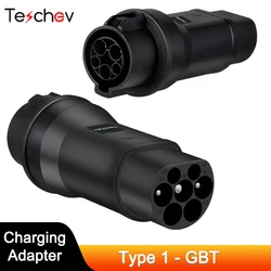 Universal Electric Vehicle Charger Adapter - Type 1 to Type 2 AC Converter (Type1 to GBT)