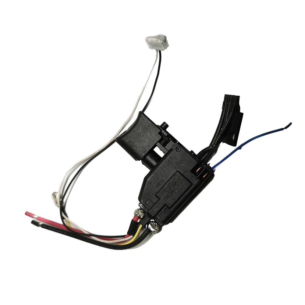 

Переключатель триггера беспроводной отвертки 632F27-4, подходит для DDF482 DHP482, аккумуляторная отвертка, запасные части, аксессуары для электроинструментов