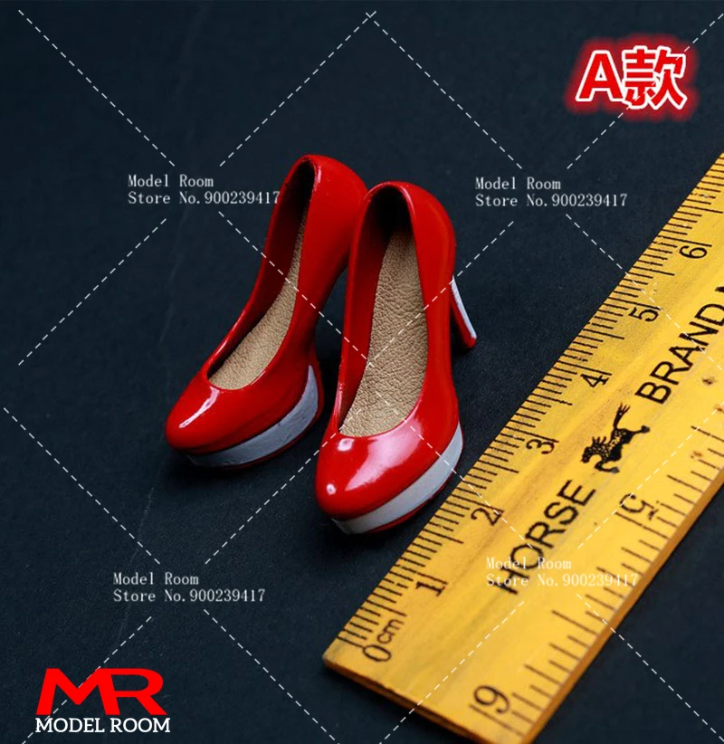 1/6 skala Mode Mädchen High Heel Schuhe Simulation Stiletto Gericht Schuhe Modell Fit 12'' TBL PH Weibliche Soldat Action figur Körper – Detail 1