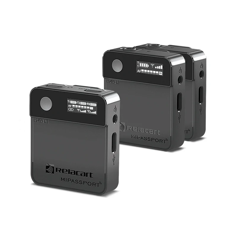 스마트 폰 DSLR 카메라 인터뷰 Lavalier 마이크 시스템 2.4G 전문 무선 Lavalier Lapel 마이크