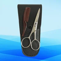Scissor Nose Scissors Professional Eyebrow Manicure Mustache Beard Shears Printable Small Men's Round Tip 1