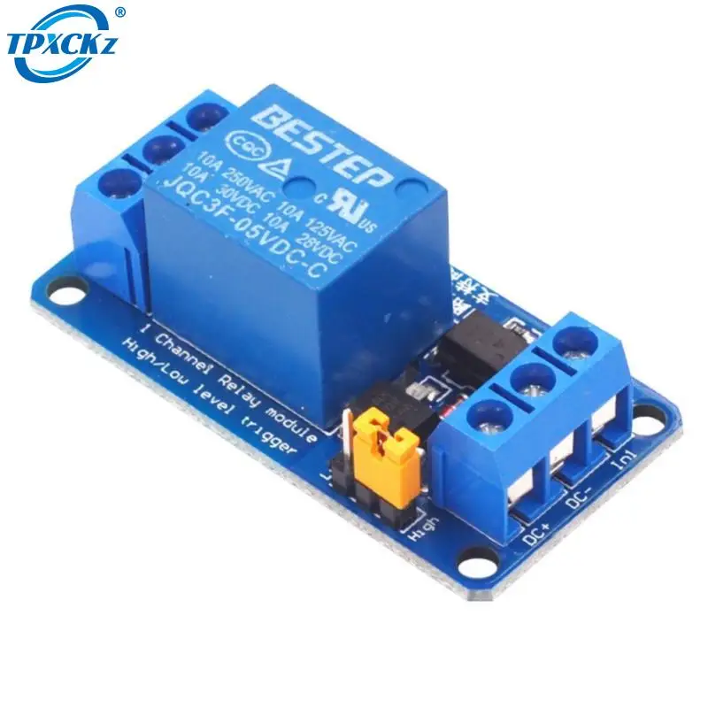 

3.3V 5V 12V 24V 1 Channel Relay Module High And Low Level Trigger Dual Optocoupler Isolation Relay Module Board