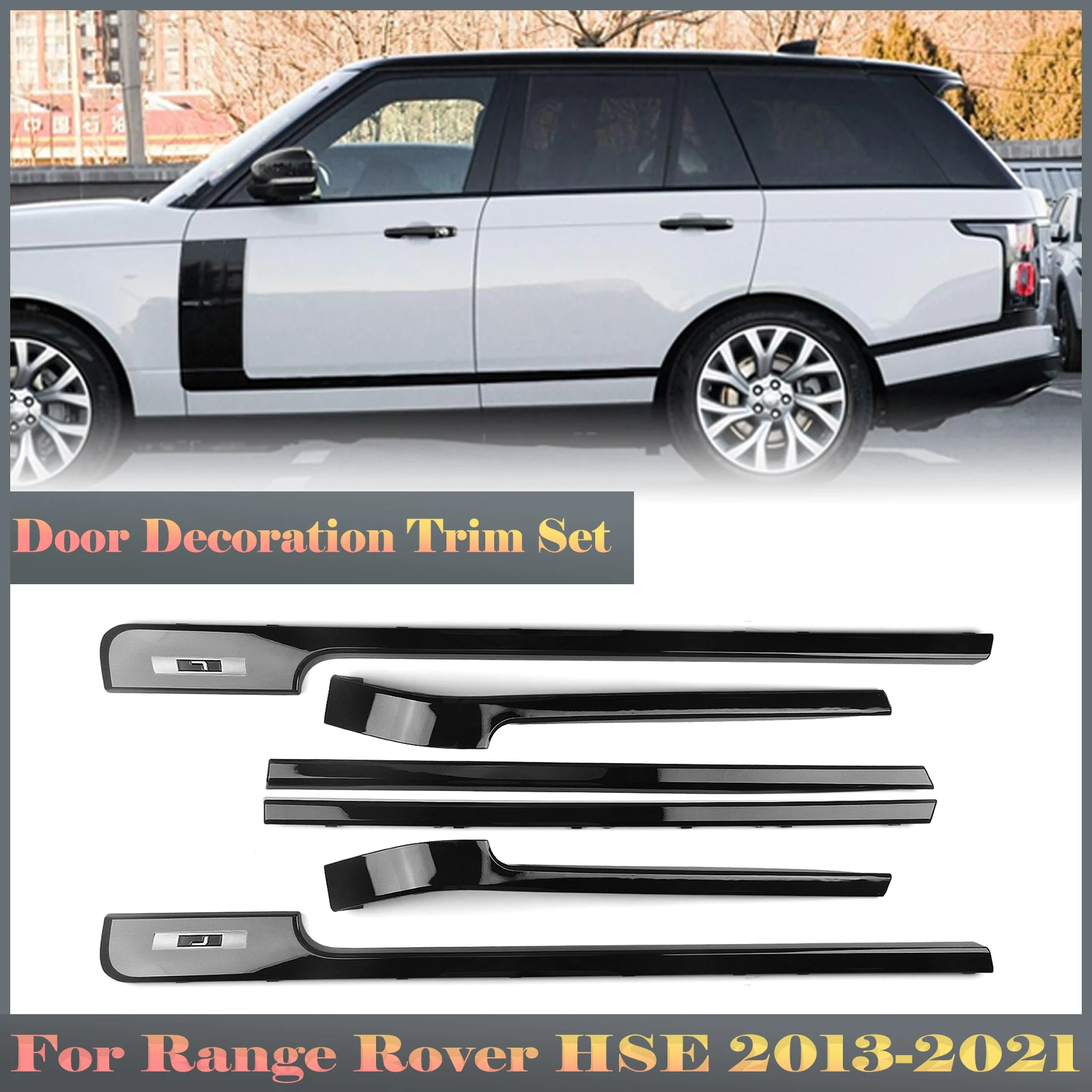For Land Rover Range Rover Hse L405 Lwb 2013-2021 Black Car Exterior ...