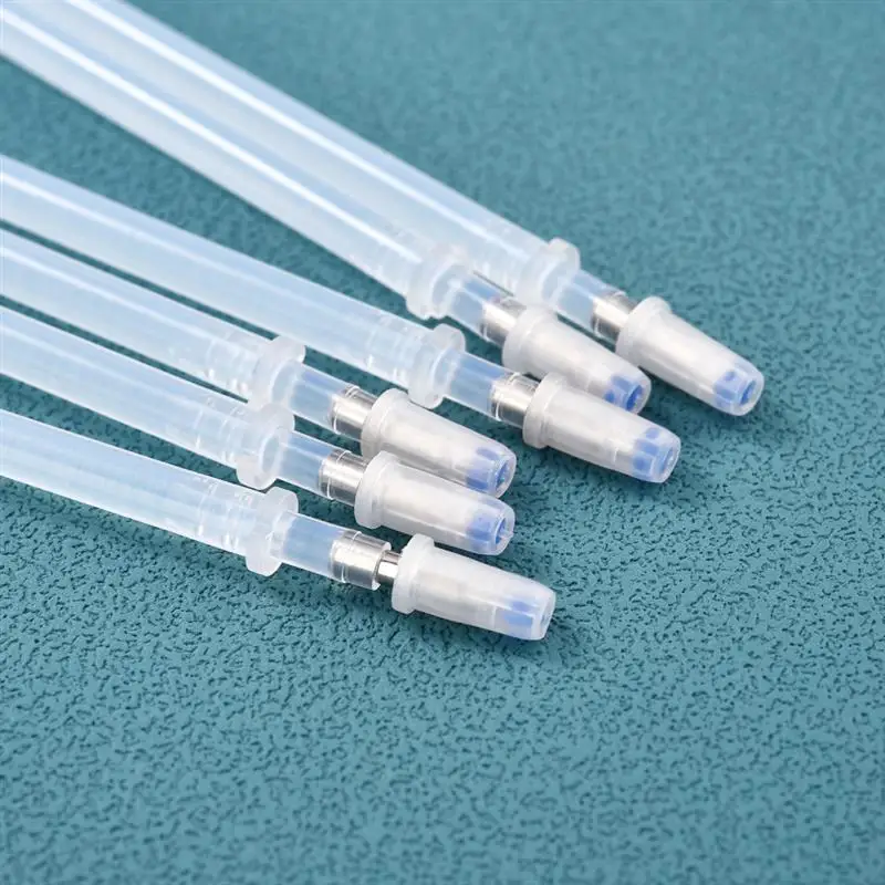UV unsichtbare fluor zierende Stift Set Hoch leistungs Nachfüll stift UV-Lampe Beleuchtung Leder Näh marker Studenten nach Hause DIY Handwerk – Detail 8