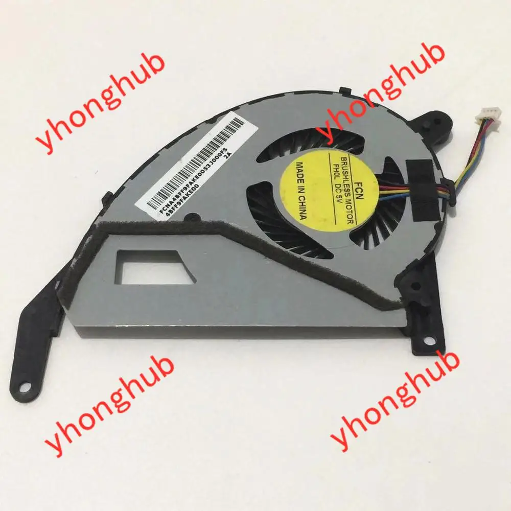 

FCN 4BFF9FAKE00 FH0L DC 5V 0.40A 4-проводной серверный охлаждающий вентилятор