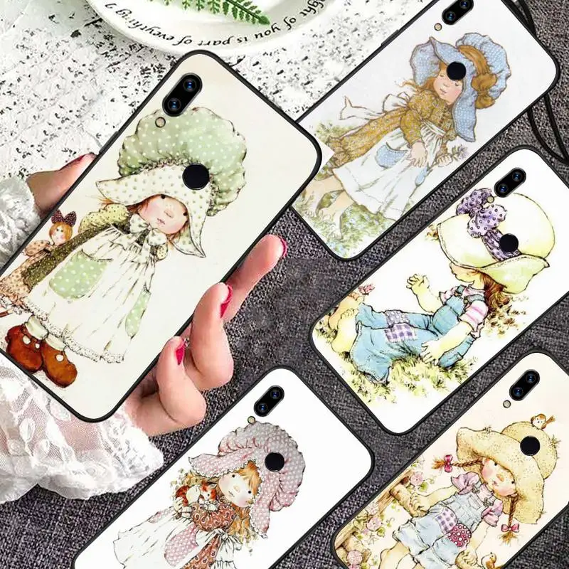 Sarah Kay Custodia Per Telefono Bambina Carina Per Xiaomi Redmi Note 12 11 7 8 9 10 E S I T X Note Ultra X3 Pro 5G 4G