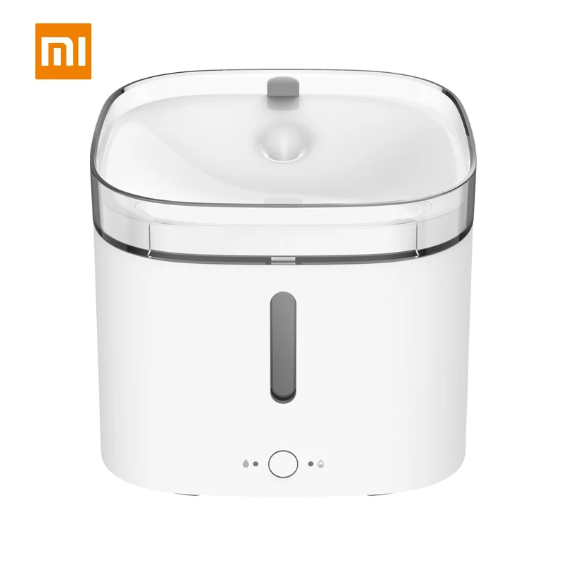 Xiaomi Mijia Intelligent Pet Water Feeder Per Cat Dog Drinking Machine 2L Grande Capacità Funziona Con Mijia App Controllo Intelligente