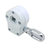 1pcs เกียร์กลางแจ้งกันสาด Crank เกียร์ไดรฟ์หนอนเกียร์ฮาร์ดแวร์สําหรับระเบียงกันสาด Apartment Retractable Roller Blind 4