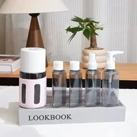 4 in 1 Travel Bottles Set Shampoo Shower Gel Hand Wash Lotion Split Empty Bottle Travels Kit Travel Bottle Set Дорожный Набор