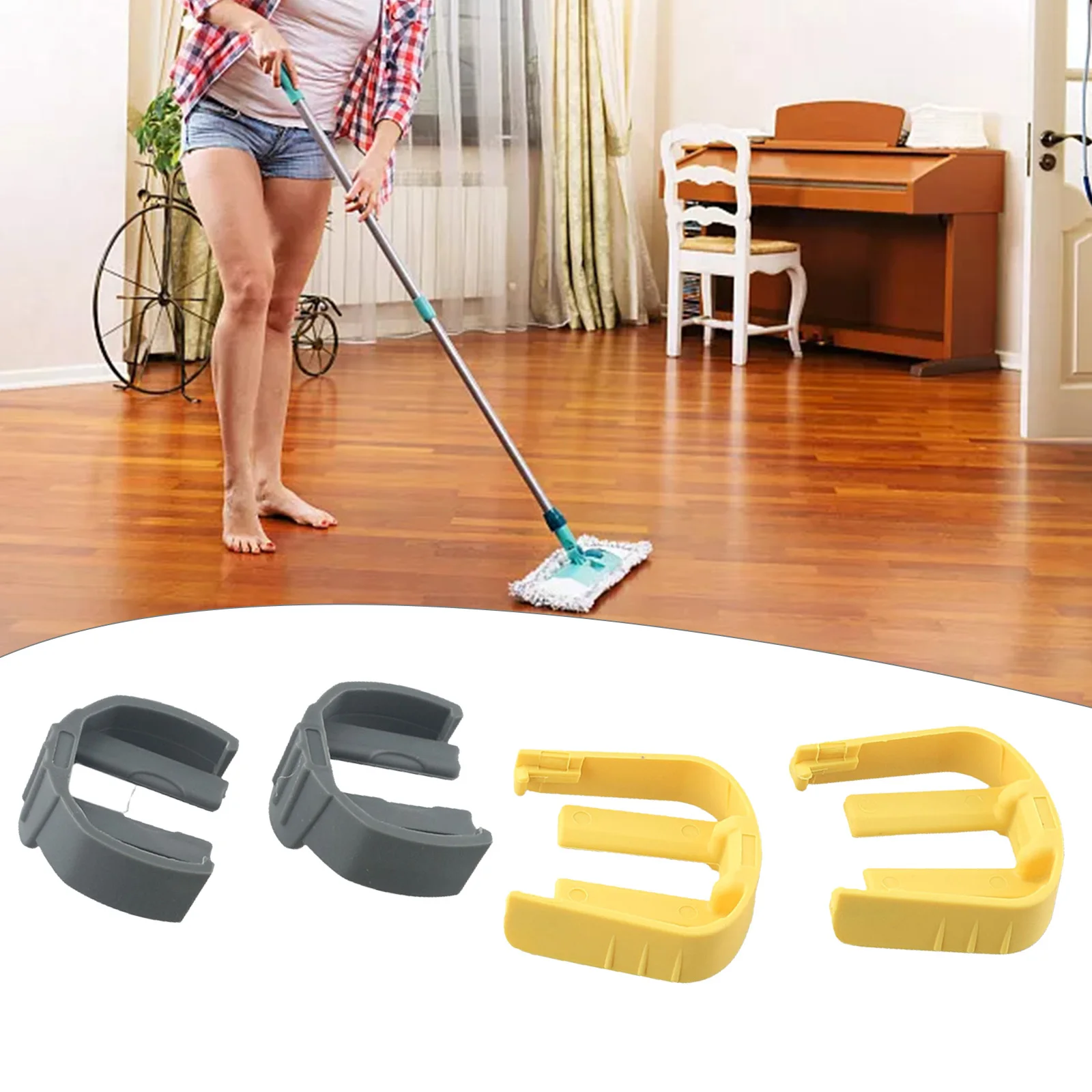 

Attachment Brand New C Clip Pressure Washer High Quality Useful Vacuum Cleaner Parts 4pcs Household Cleaning Tools